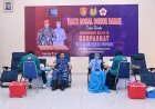 Danlanud Sultan Hasanuddin Hadiri Kegiatan Donor Darah Dalam Rangka HUT ke-78 Korpasgat
