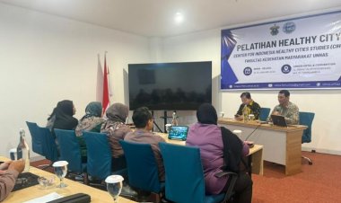 Mahasiswa S2 AKK Unmul Perkuat Kapasitas Kota Sehat melalui Pelatihan Healthy City di Unhas